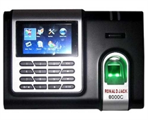 Máy chấm công vân tay, thẻ cảm ứng RONALD JACK 8000C